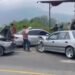 3 Minibus Kecelakaan Beruntun di Jalan Lintas Padang-Payakumbuh