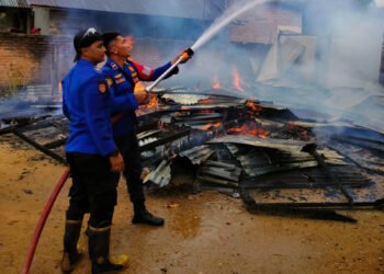 Api Mengamuk di Lima Puluh Kota, Sebuah Rumah Ludes Terbakar