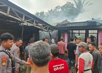 Sebuah Rumah Warga di Lima Puluh Kota Terbakar, Korban Rugi Sekitar Rp800 Juta