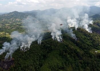 449 Titik Panas Terdeteksi di Sumbar, Paling Banyak di Pesisir Selatan