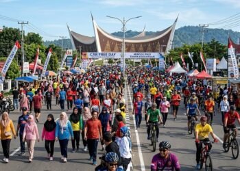 Car Free Day Kota Padang Digelar Minggu Ini Setelah 2 Minggu Absen Akibat Kabut Asap