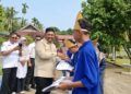 Pemkab Padang Pariaman Salurkan Seragam Sekolah Gratis untuk Siswa SMP Negeri 1 Ulakan Tapakis