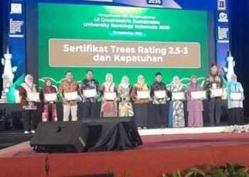 UIN Imam Bonjol Padang Raih 3 TREES Rating pada Sustainability Program 2026