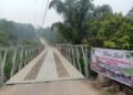 Lantai Kayu Rusak Diganti Plat Baja, Dua Jembatan Bailey di Dharmasraya Dibenahi