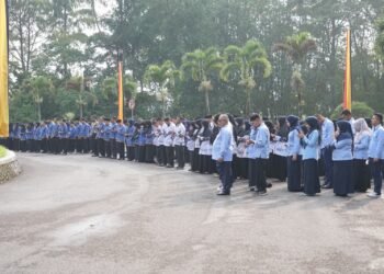Pemerintah Kota (Pemko) Bukittinggi menggelar upacara peringatan Hari Kesaktian Pancasila 2026 di Halaman Balai Kota Bukittinggi, Kamis (1/10/2026).