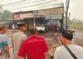 Pompa Penyedot Tangki Korslet, Bengkel dan Dua Mobil di Dharmasraya Terbakar