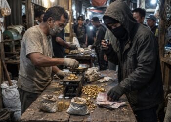 Emas Hasil Tambang Ilegal Solok Selatan Dijual ke Toko dan Pasar Gelap di Padang