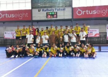 Tim Bola Tangan Putra dan Putri Padang Raih Medali Emas di Porprov Sumbar 2026