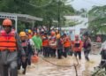 Banjir Luapan Sungai Rendam Tiga Kecamatan di Padang, Puluhan Warga Dievakuasi