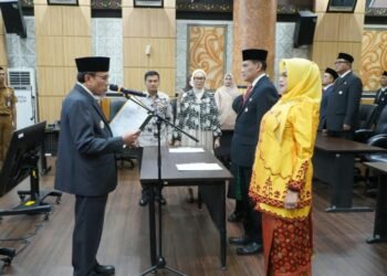 Wakil Wali Kota Padang Lantik 27 Pejabat, Tekankan Inovasi dan Integritas