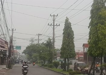 Udara Padang Kembali Memburuk Pagi Ini, AQI Tembus 219