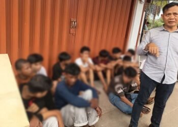Diduga Tawuran Bersenjata Tajam, 12 Pelajar dari 5 SMP di Padang Diamankan Dubalang