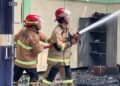 Kebakaran Hanguskan Workshop Mesin Sekolah di Tanah Datar