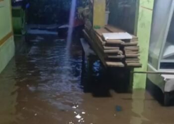 Banjir Rendam 40 Rumah di Pasaman Barat, Jembatan Penghubung Putus
