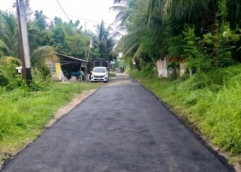 Pemko Padang Perbaiki Jalan Rusak di Lubuk Begalung dan Koto Tangah