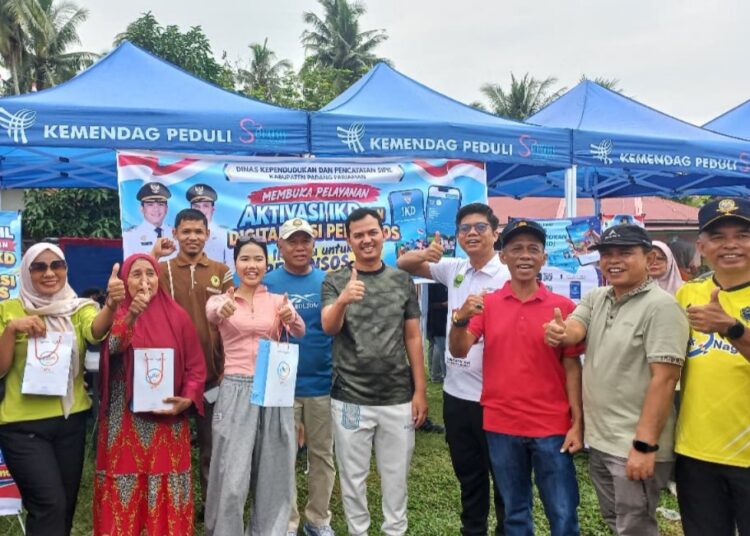 Wakil Bupati Padang Pariaman Rahmat Hidayat menghadiri kegiatan Car Free Day (CFD) di kawasan Katapiang, Minggu (25/10/2026).