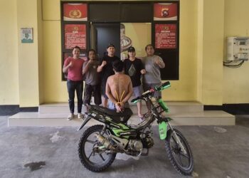 Curi Motor Orang yang Sedang Memanjat Pinang, Pria di Pesisir Selatan Ditangkap