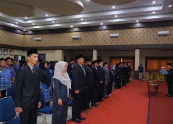 Wali Kota Payakumbuh Lantik 114 Pejabat, Tekankan Kejujuran, Loyalitas, dan Profesionalisme