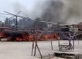 Video: Kebakaran Hebat Landa Pasar Sumani Solok, Asap Hitam Membubung Tinggi