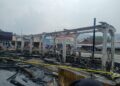 Kebakaran Hanguskan Enam Kios di Terminal Sumani Solok, Kerugian Ditaksir Rp100 Juta