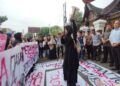 Mahasiswa di Padang Demo, Desak Pemerintah Tangani Kabut Asap dan Bencana