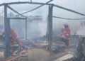 Kebakaran Hanguskan Dua Ruko di Padang Pariaman, Diduga Korsleting Listrik