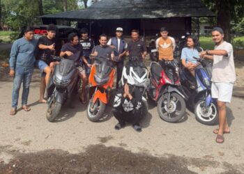 6 Orang dari Payakumbuh Ditangkap di Padang Saat Jual Motor Curian