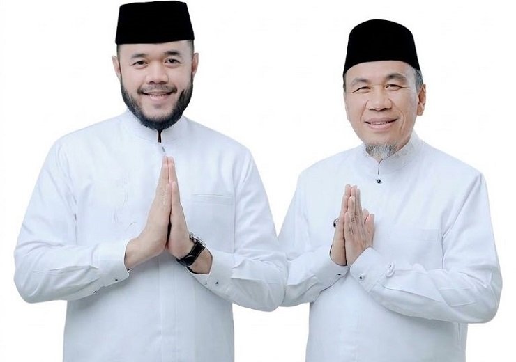 Wali Kota Padang, Fadly Amran, dan Wakil Wali Kota Padang, Maigus Nasir. Foto: Pemko Padang