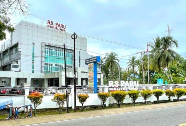 RS Paru Sumatera Barat di Lubuk Alung, Padang Pariaman.