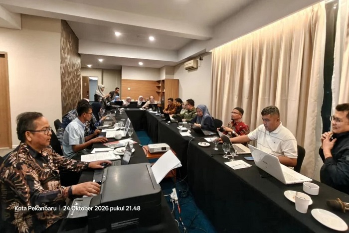 Dosen Fakultas Ushuluddin dan Studi Agama UIN Imam Bonjol Padang mengikuti training of trainer, pelatihan, dan sertifikasi profesi di Hotel Dafam Pekanbaru, Riau, pada 22–25 Oktober 2026. Foto: UIN Imam Bonjol Padang