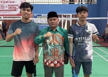 Mahasiswa UIN Imam Bonjol Padang Juara Harapan 1 Badminton PKM IV PTKIN Sumatera 2026