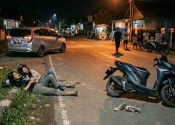 Siswi SMK di Padang Panjang Tewas dalam Kecelakaan Mobil dengan Sepeda Motor