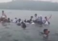 Perahu Berisi 37 Pelajar SMAN Terbalik di Selat Sikakap Mentawai, Korban Menangis Histeris